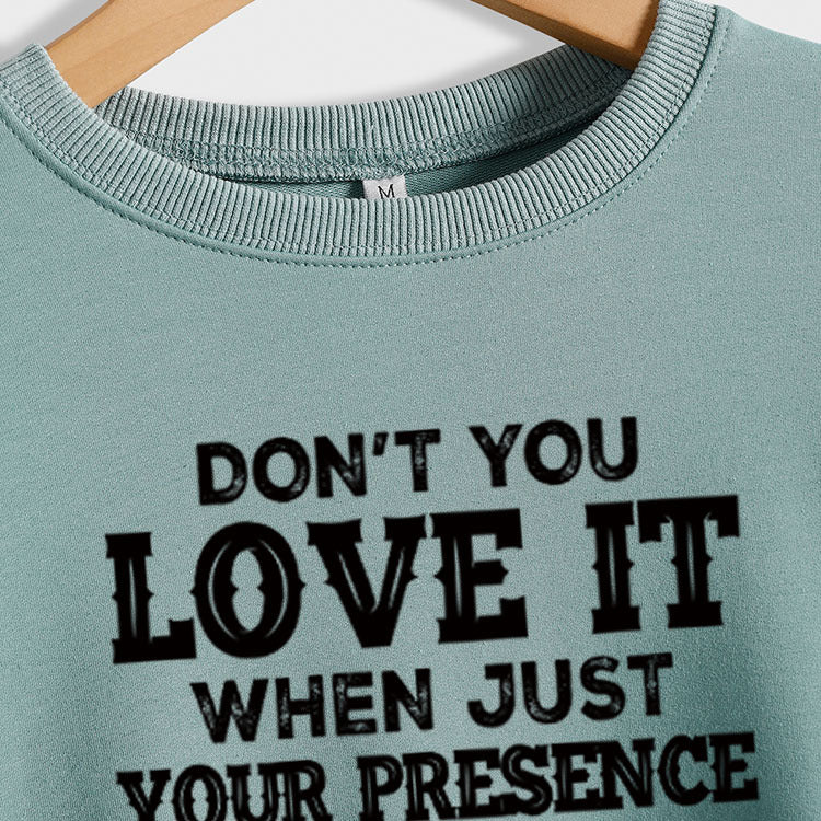 NE VOUS AIMEZ PAS QUAND Pull ample à manches longues grande taille pour femme