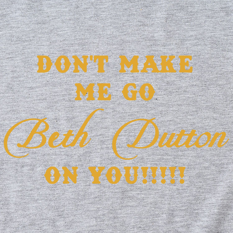 Ne me fais pas partir. T-shirt ample à manches courtes et col rond à la mode avec lettres