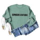 Expensive Difficult Women's Autumn and Winter Bottoming Loose Casual Long-sleeved Sweater