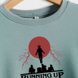 RUNNING UP THAT HILL WOMEN'S CREWNECK, LONG-SLEEVED SHIRT, PLUS-SIZE SWEATSHIRT