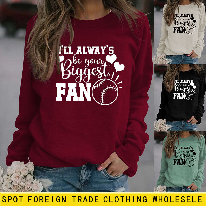 JE SUIS TOUJOURS VOTRE ROBE À MANCHES D'AMOUR AVEC LETTRES À COL ROND FEMME