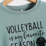 BRIEFE MODE FRAUEN VOLLEYBALL Ist Mein Rundhals Herbst Winter Unterlage Langarm Lose Pullover