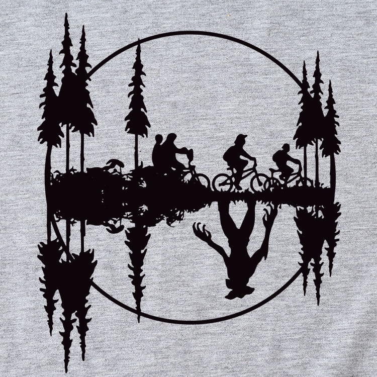 T-shirt décontracté à manches courtes et col rond imprimé pour femmes, mode d'été