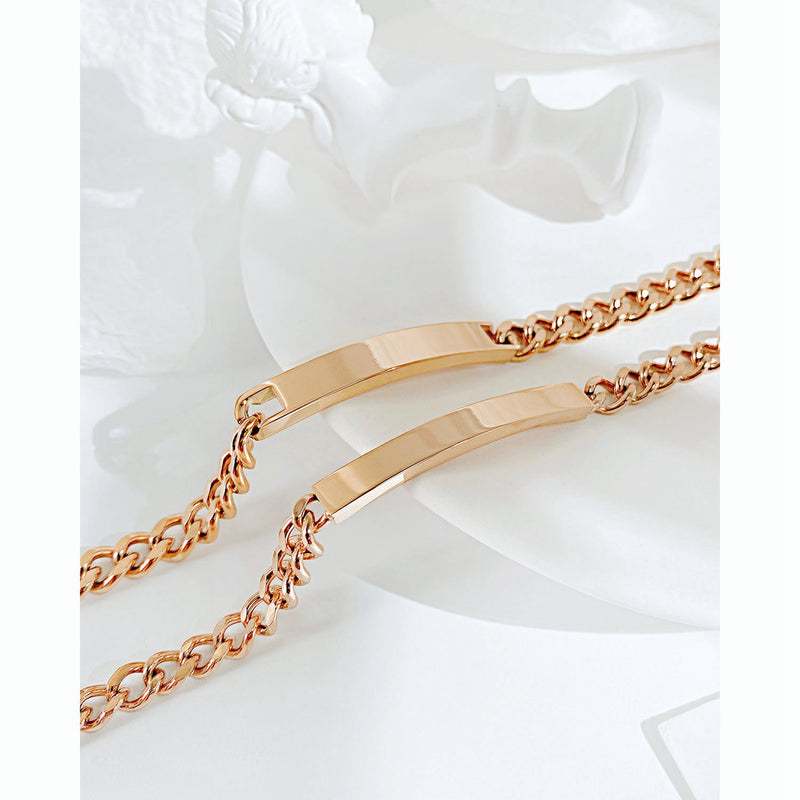 NEHZUS Paare personalisieren Armbänder Edelstahl Personalisieren Schmuck Geschenkideen